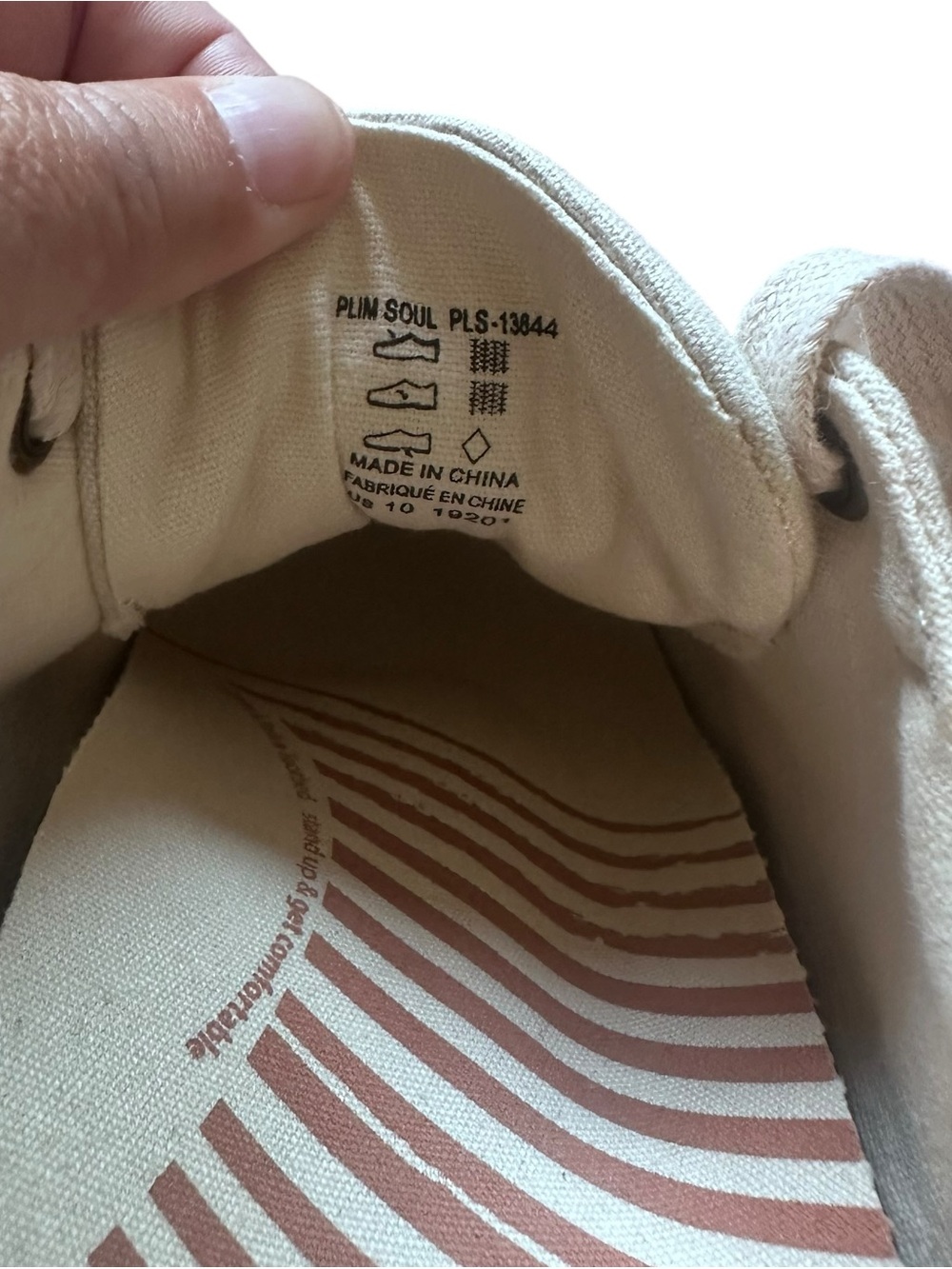 TAOS FOOTWEAR Plim Soul Canvas Sneaker Sz 10 - Picture 7 of 8